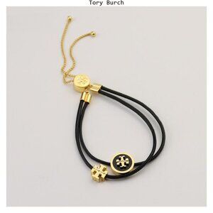 Tory Burch Black and Gold Bracelet